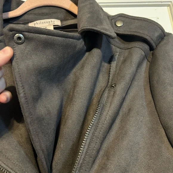 Philosophy Dark Gray Jacket - Picture 4 of 5